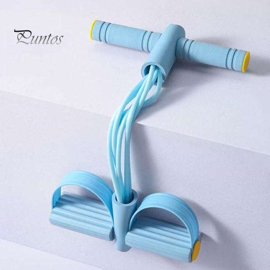 6-trubkový odporový pásek na pedály Multifunkční napínací lano Elastický stahovák pedálů na jógu Trenažér pro protahování těla Domácí posilovna.