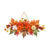 Durable Wall Hanging Props Artificial Halloween Maple Leaf Pumpkin Pendant Realistic   Thanksgiving