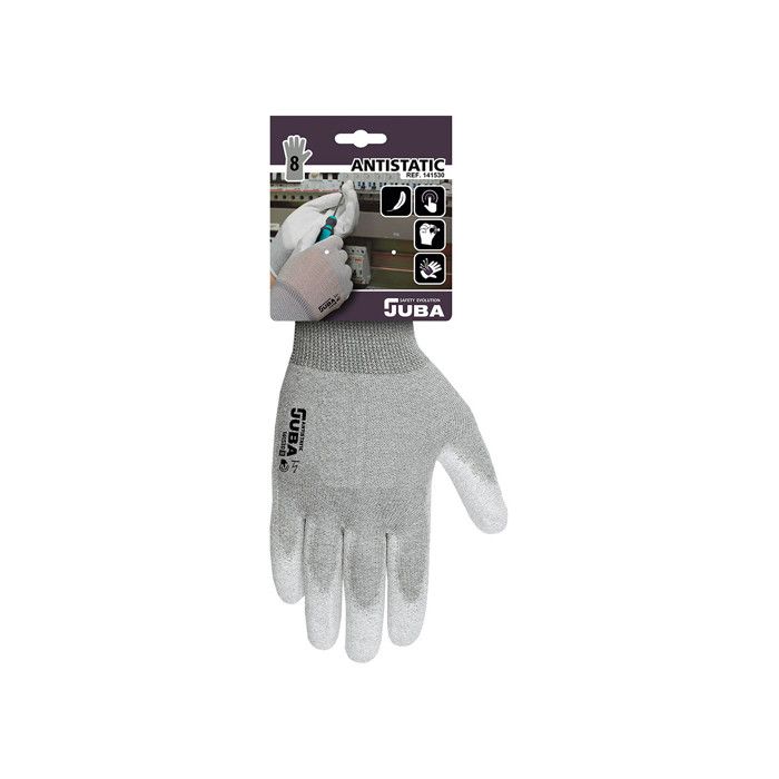 Gant de chantier Juba - 80813 - PERSONAL PROTECTIVE EQUIPMENT, S.L. Gant anti-statique H141530/10