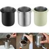 Espressozubereitung Espresso-Messbecher Kaffee-Dosierbecher Integrierter Mahlwerk-kompatibler Becher Haushaltsware 5,8*5,8*7,2cm