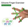 Hand Gripper Silicone Finger Expander Exercise Hand Grip Wrist Strength Trainer Finger Exerciser Resistance Bands Fitness