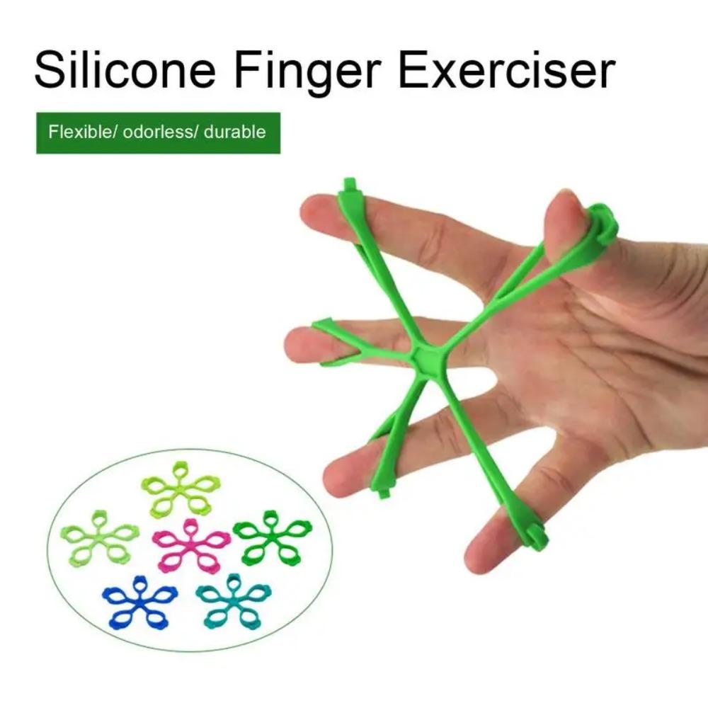 Hand Gripper Silicone Finger Expander Exercise Hand Grip Wrist Strength Trainer Finger Exerciser Resistance Bands Fitness