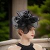 1920s Mesh Flower Hat Hair Pin Church Headband Party Dress Up Fascinator Hat Teaparty Headband Party Supply