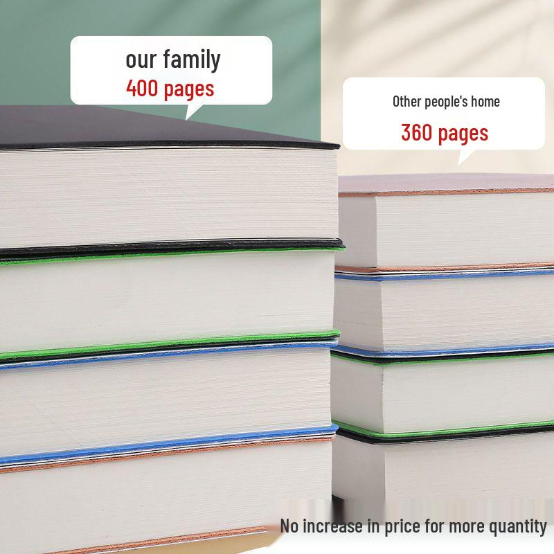 Extra Thick Leather Notebook for Postgraduate Exams – Large and Durable