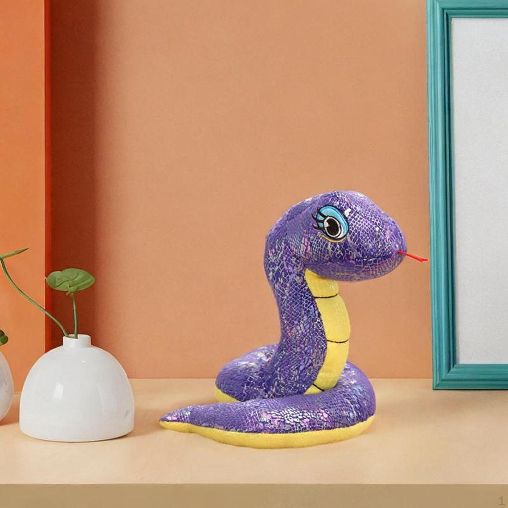 Snake Stuffed Animal Plushie Home Decoration Plush Toy Doll for Halloween