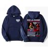 Singer De La Rose New Album Tour Merch Hoodies Men Women Fashion Hip Hop Aesthetic Sweatshirts High Quality Casual Fleece Hoodie