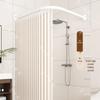 LIEI Arc Waterproof Shower Curtain Rod