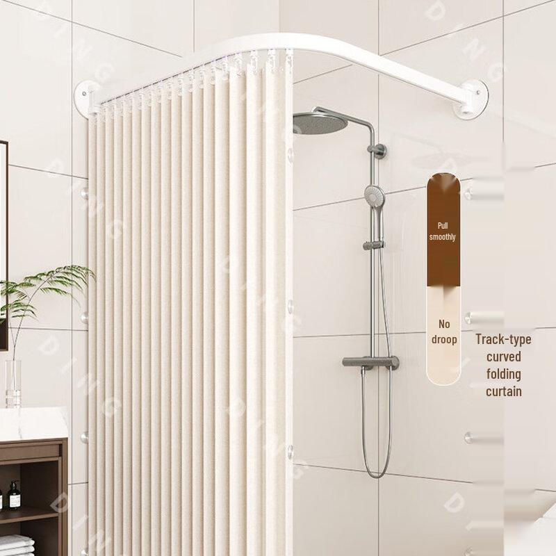 LIEI Arc Waterproof Shower Curtain Rod