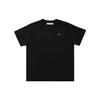 Off-White Colour Painting Diagonals Arrows Tee Black Men Tops OMAA038G20JER0061088