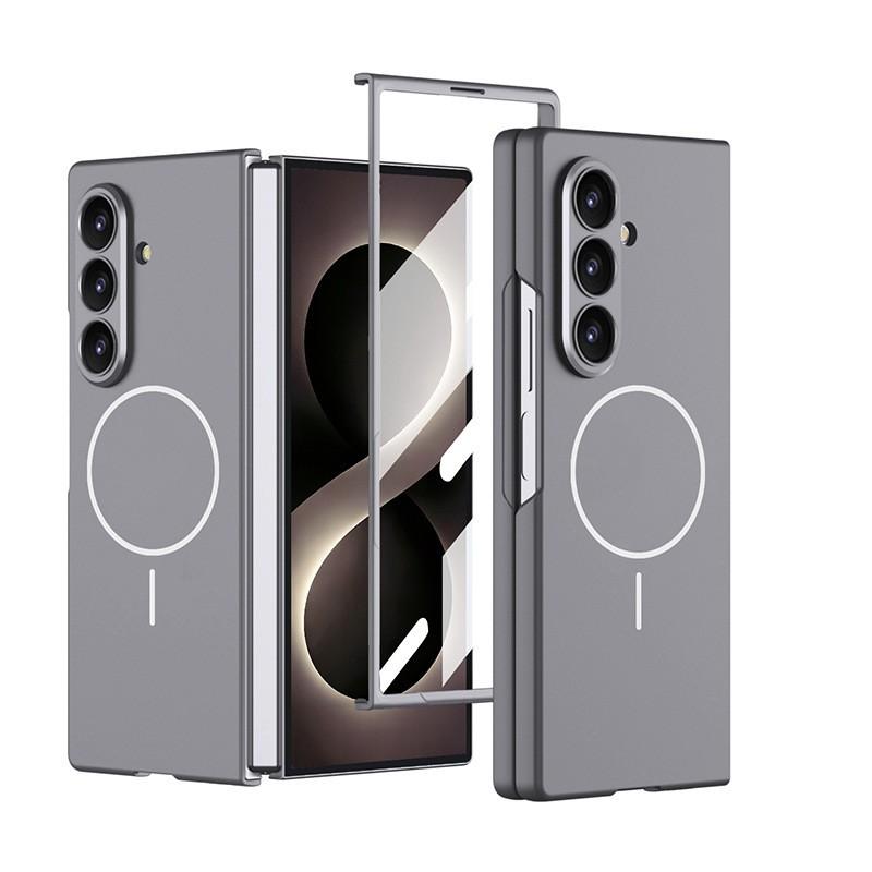 Ultra-Thin Magnetic Snap-On Case Galaxy Z Fold8 - Matte PC Shell With Precise Cutouts Shockproof Protection In