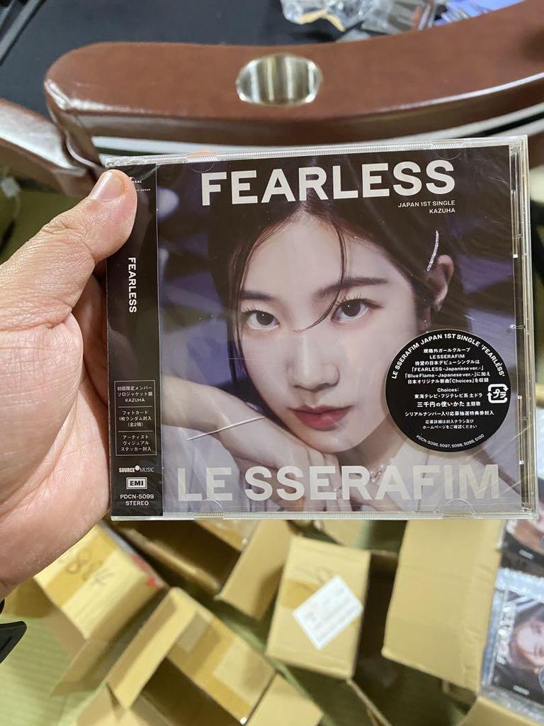 [USED] LE SSERAFIM FEARLESS First Press Limited Edition 5 discs