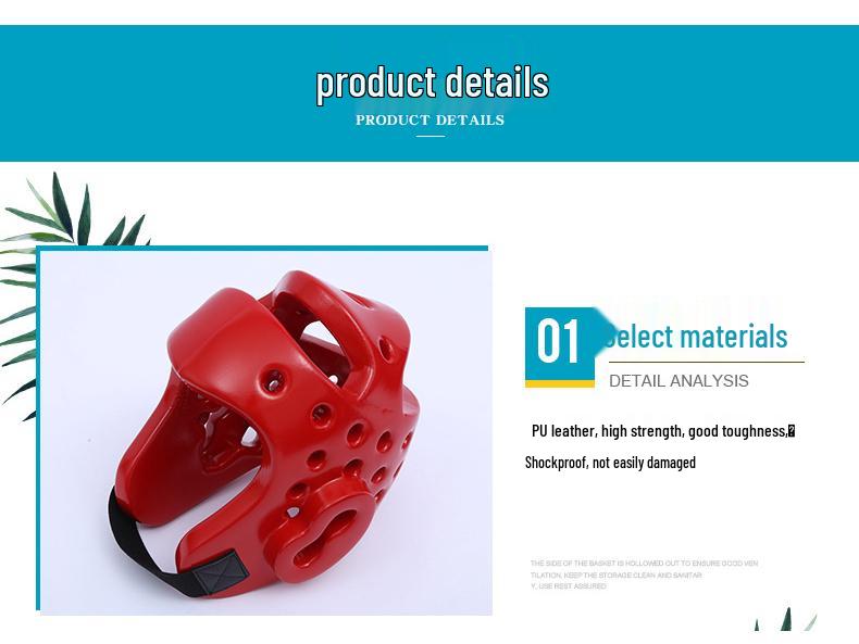 Echipament de Box și Taekwondo pentru Copii: Protecție pentru cap, Mănuși cu degete pe jumătate, Protecții pentru picioare pentru siguranța la antrenament