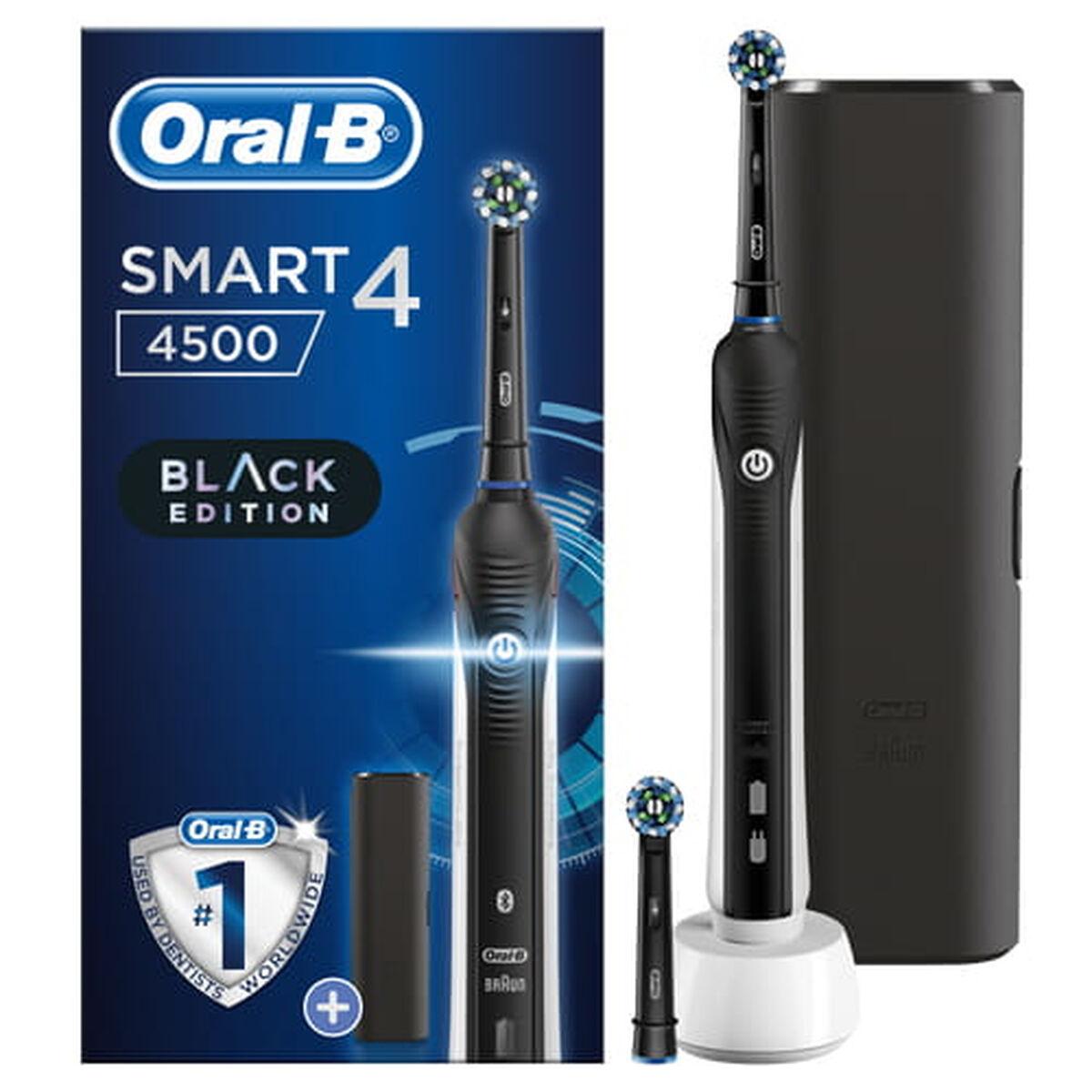 

Электрическая зубная щетка Oral-B Smart 4 4500 Black Edition