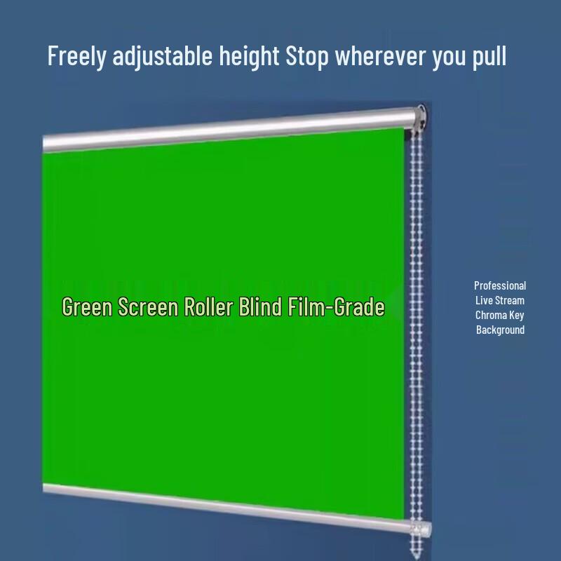 Motorized Chroma Key Photography Backdrop System