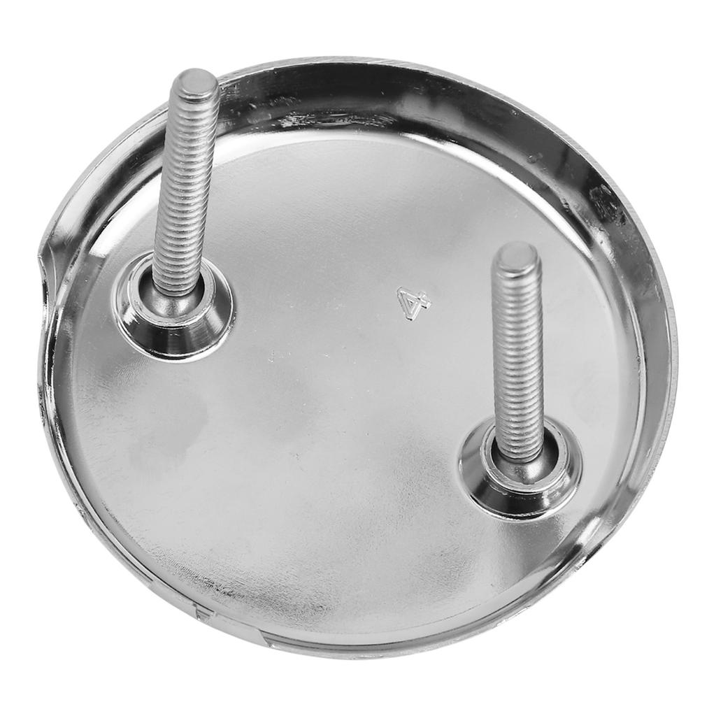 Sleek Black 3 25 Inch Bathtub Overflow Drain Cover with Installation Kit