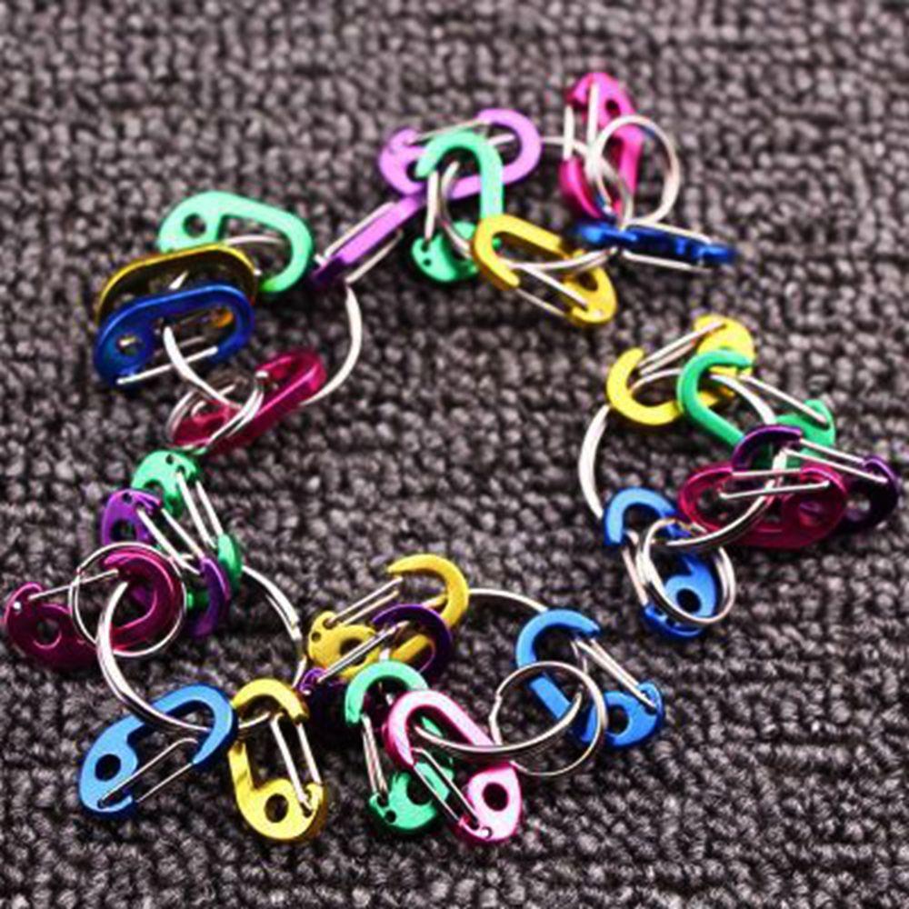 Camping Equipment Water Bottle Hanging D-Type Buckle Snap Hook Backpack Buckles Outdoor Carabiner