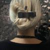 SENTIMENTS NO.291 [BLACK] HAIR PIN 2SET Push Pin Clip