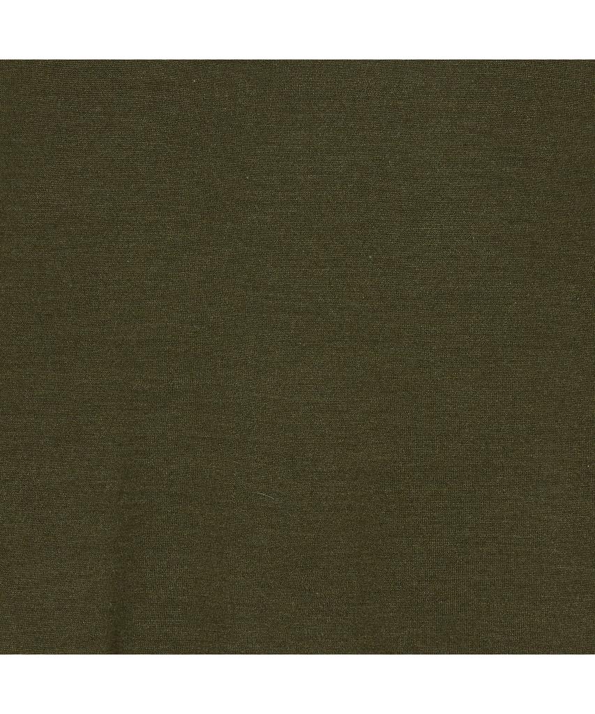 IOLO Women'S Wool Silk Crew Neck_Khaki