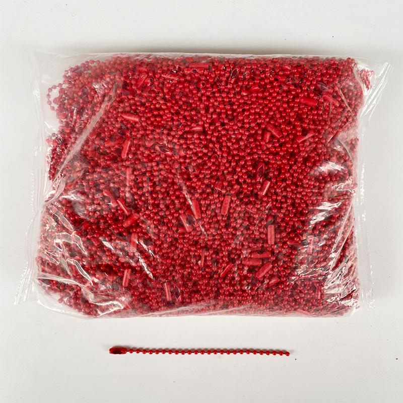 Colorful Bead Chain Painted Ball DIY Jewelry & Tag Accessories