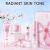 Sakura Skin Care Set Skincare Moisturizing Gift Kit Blossom Extract