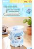 Portable Cute Milk Ball Mini Fan: USB Rechargeable, Three Speeds, Perfect for Students & Desktops