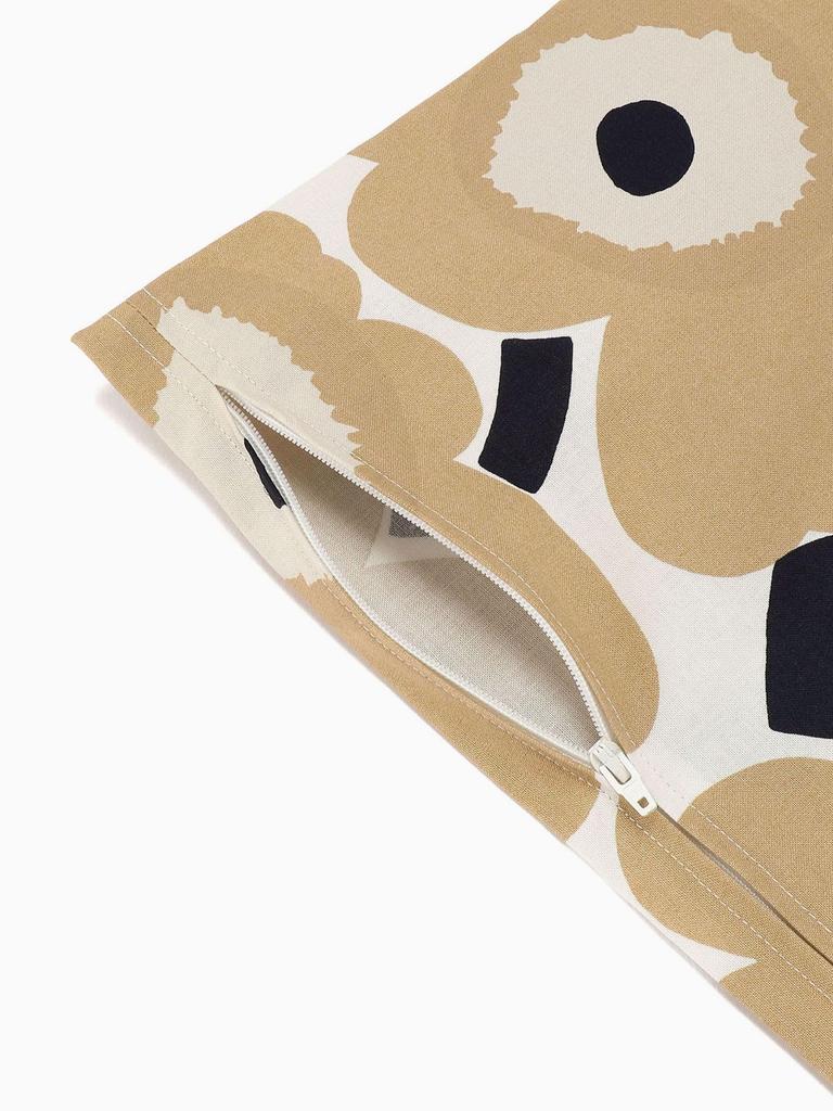 Capa de Almofada Marimekko Pieni Unikko, 50x50cm, Feminina, 52_1_52209469251, Off-White x Bege