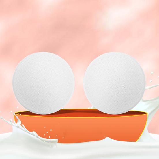 Round Bra Inserts Pads Removable Washable Bra Cups Inserts Soft Sponge Chest Pads for Bikinis Top Swimsuit Sport Bra