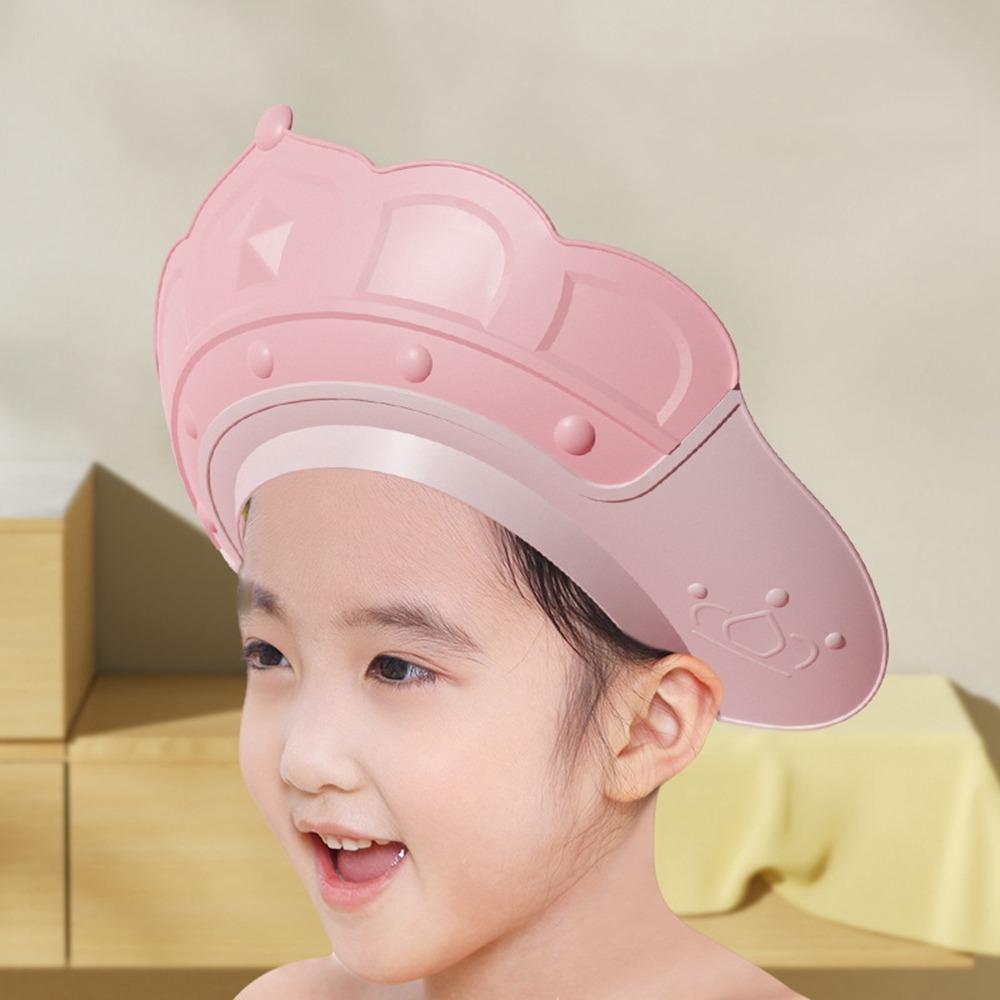 Ear Protection Hair Wash Hat Hair Shield Bath Head Cover New Baby Shower Cap Kids