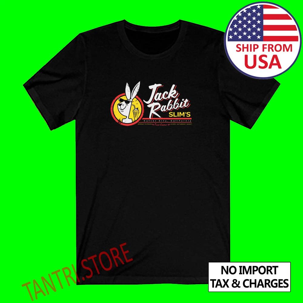 Jack Rabbit Sims Pulp Fiction Men s Black Size S to 3XL 2XL