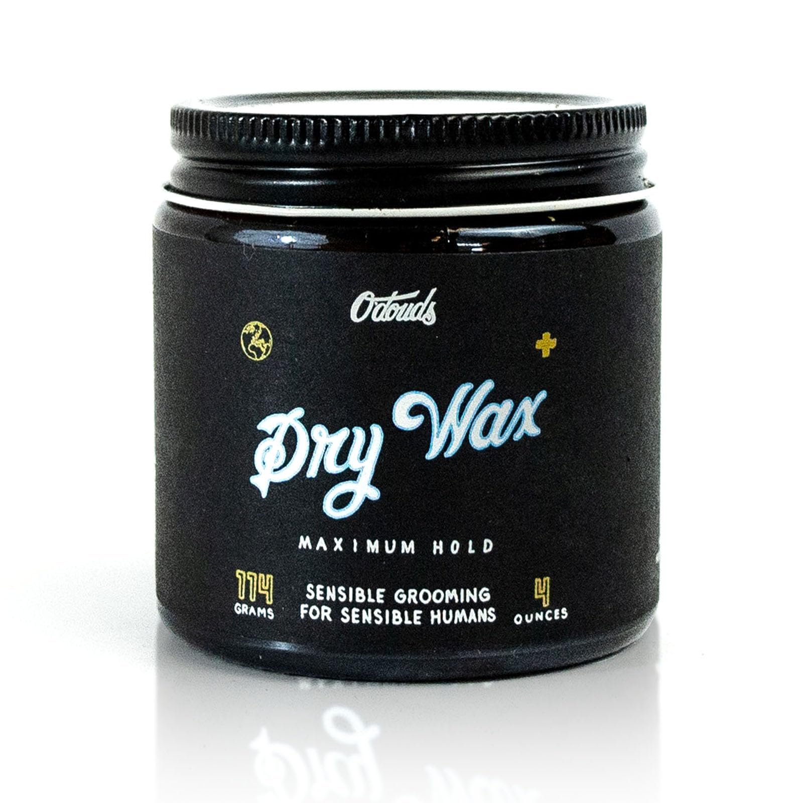 

O Douds Dry Wax (Hard Hold, Matte) 114g | Bergamot & Green Tea Scent, Water-Based Balm, Pomade, Wax, Gel, Grease, Styling Product, Hair Conditioner