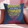 Beverage RRichards Drink Cushion Cover Breathable Linen Pillowcase Summer Odorless EcoFriendly Invisible Zipper Washable