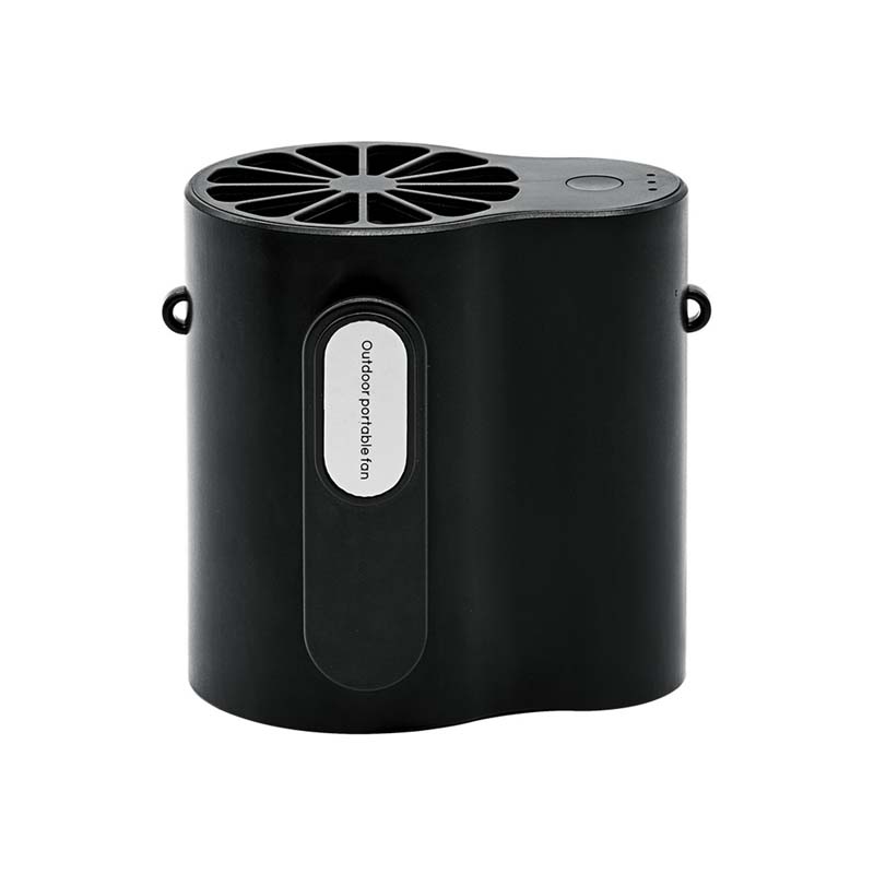 Leafless Hanging Neck Fan Portable Cooling Air Conditioner USB Hanging Waist Fan Portable With Bladeless Hanging Neck Fan чёрный