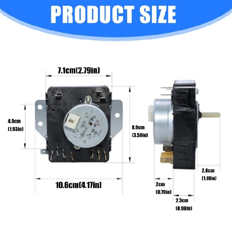 W11566735 Dryer Timer Accessories for W11685947 4981088 AP7215858 PS17216594 EAP17216594 FIX17216594 162-428-1 Dryer