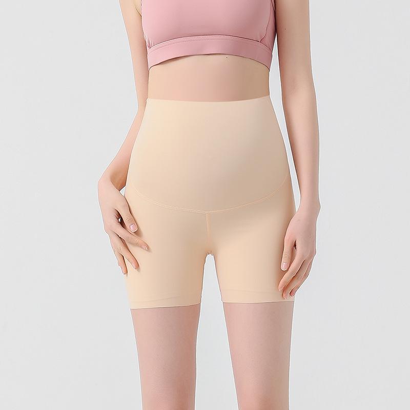 

Шорты для йоги для беременных с поддержкой живота — легкие летние, длина 3/4 L