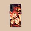 Game GI Yanfei Silicone Mobile Phone Case for Samsung Galaxy S26 S25 S24 S23 S22 S21 Plus FE Ultra Colorful Cover