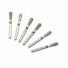 10PCS Dental Diamond Burs Drill Dia-burs Polishing Smoothing Whitening Product For High Speed Handpiece Medium FG 1.6M EX-21F