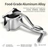Manual Hand Fruit Juicer Press Aluminum Alloy Hand Squeezer Handheld Citrus Juice Extractor for Orange Lemon Pomegranate for Squeezer Home Kitchen Use