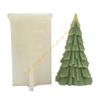 Mould Christmas Tree Silicone Molds Plasters Molds Craft Supplies 55KF