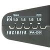 ENGINEER PA-09 Precision Crimping Pliers for Open Barrel Terminals