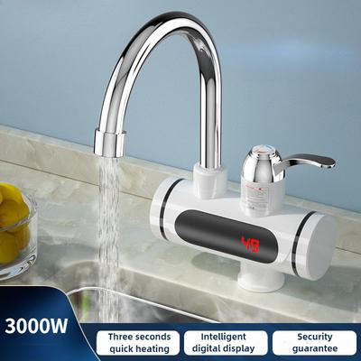 3000W Hochleistungs-Elektroarmatur Haushalt Küche Sofort-Heißwasserbereiter Intelligente Digitalanzeige Doppelnutzungsarmatur