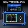 Portable Digital Oscilloscope, 1MHz Bandwidth & 8.33MSa/s Sampling, ±400V Auto Trigger, DC/AC Coupling, Timer Shutdown for Electronics