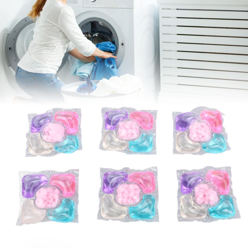 20 Stück Waschmittel-Pods Lang anhaltender Duft Sanfte Reinigung 5-in-1 Waschmittel-Pods für Waschmaschine