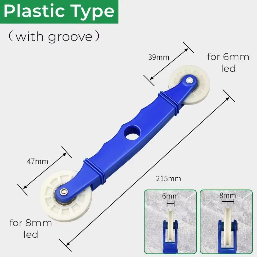 

Repair Tool Window Screening Install Tool Double-Head Pressure Pulley High Quality Handle Roller 02