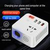 Magic Cube Car Inverter: 12V To 220V, QC3.0 USB Charger, 24V Truck Power Strip.
