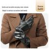 JIUMU Herren Winter Touchscreen Handschuhe aus Schaffell