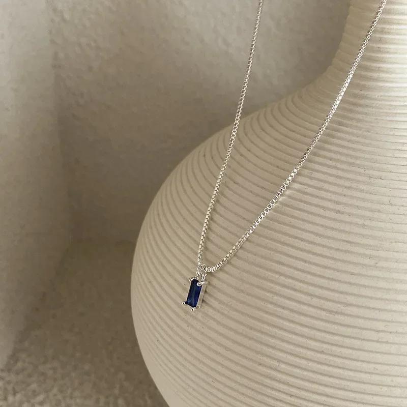 Xiaomi Beliebte funkelnde Halskette für Frauen Silber Farbe Schlüsselbein Kette Choker Modeschmuck Hochzeit Party Geburtstagsgeschenk