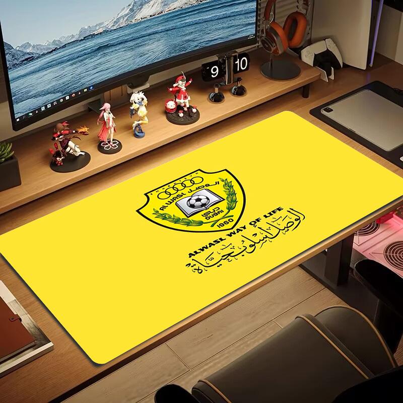 Al-Wasl F.C Color Mouse Pad Large Gaming Table Cushion Non-slip Laptop Tablet Big Mousepad XXL Mat Mini PC Playmat With Lock edge