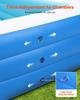 Inflatable Pool, 3000 x 1702 x 508mm Large Inflatable Swimming Pool, Family Large Swimming Pools with Repair Patches, Blow Up Pools for Kids, Adults,