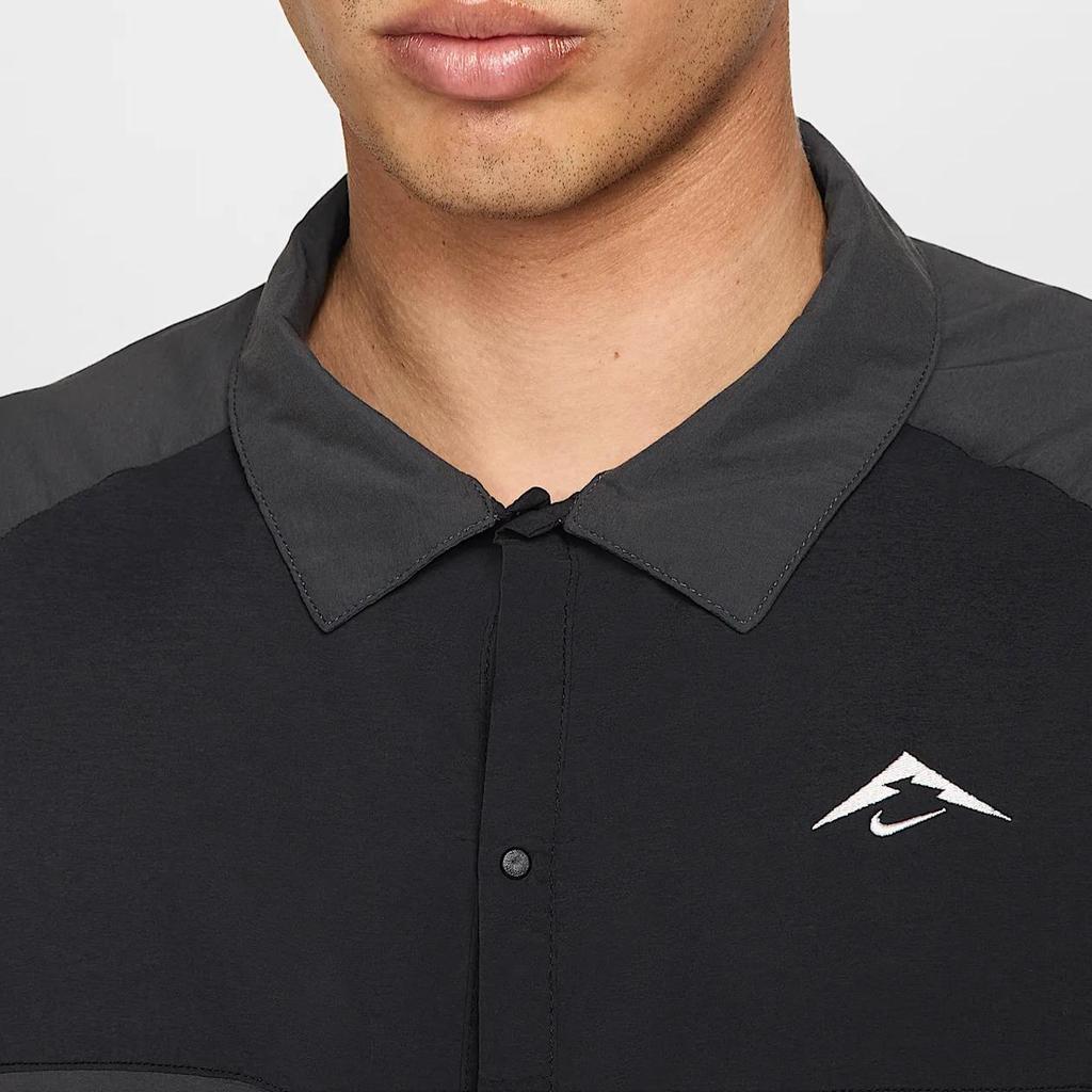 Nike Pánská běžecká bunda Trail Dri-FIT UV Černá HJ5080-010