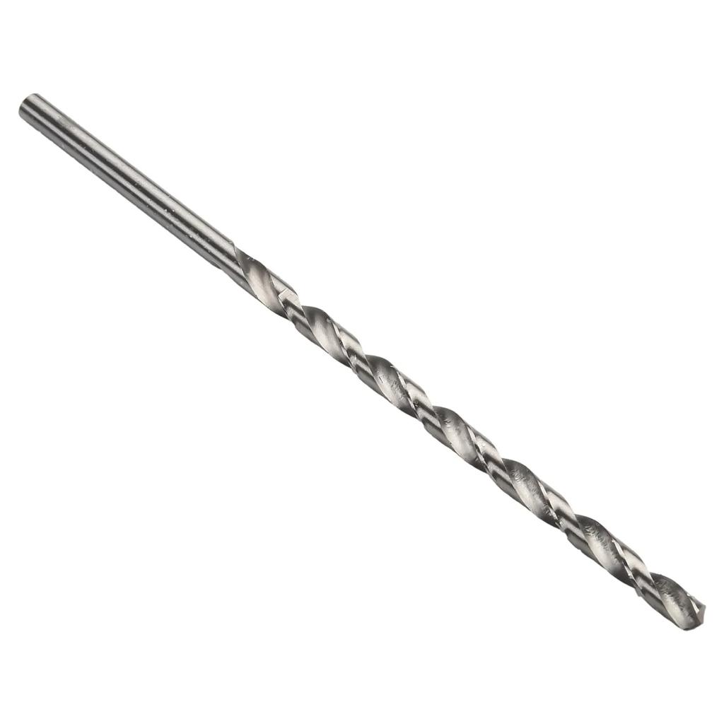 10Pc Extra Long HSS High Speed Steel Drill Bit Set 2mm,3mm,3.5mm,4mm,5mm Bits HSS Twists Drill Bit Set Round Shank Impacts Drill
